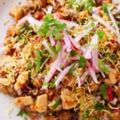 Avocado Papdi Chat