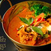 Panang Curry Prawns