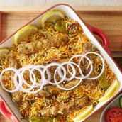 Seekh Kabab Dum Biryani