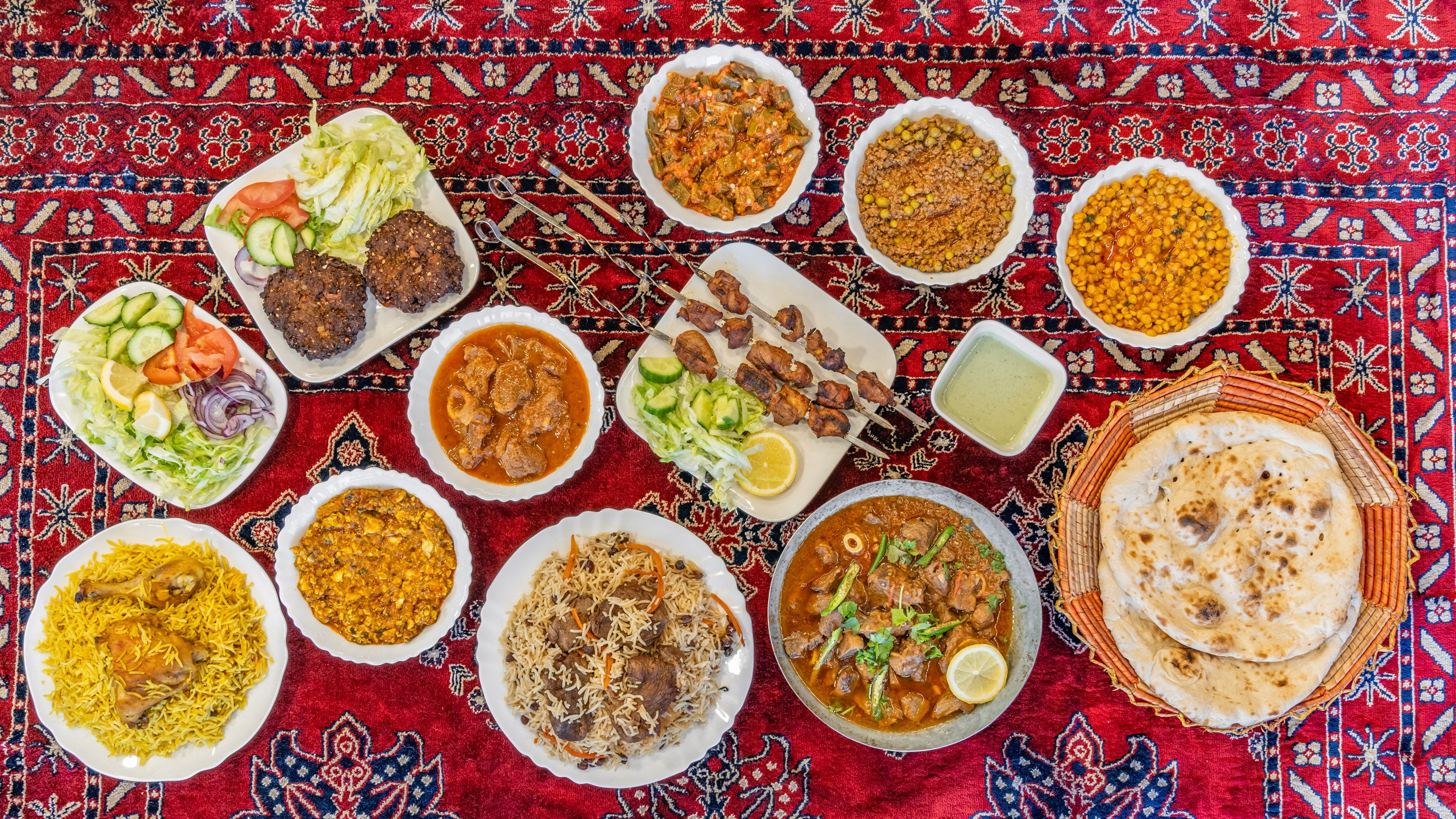 Afghan Flame Grilled