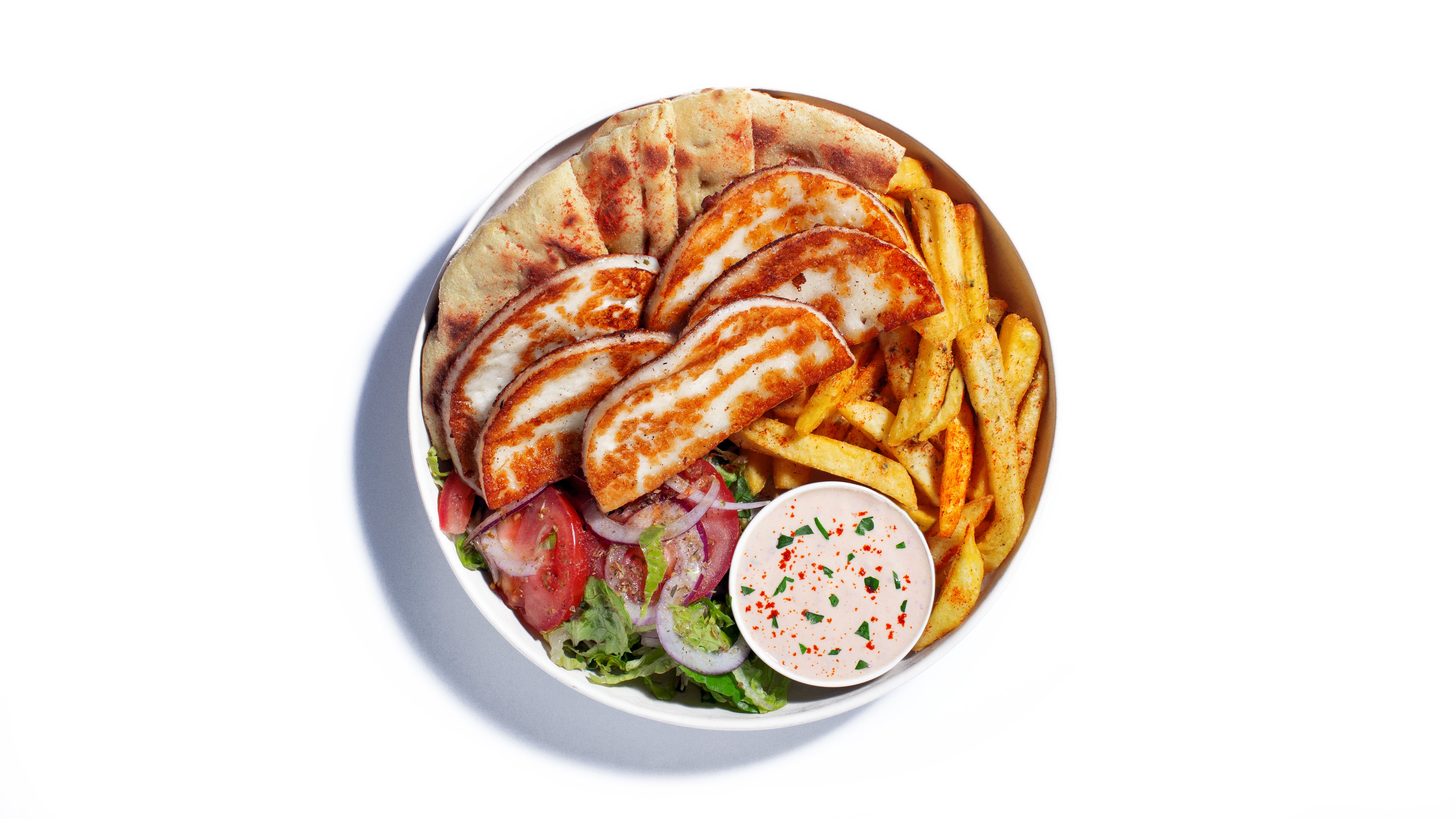 Grilled Halloumi  Box