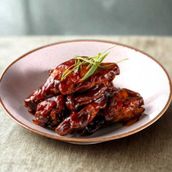Hickory bbq wings( 8 Pcs)
