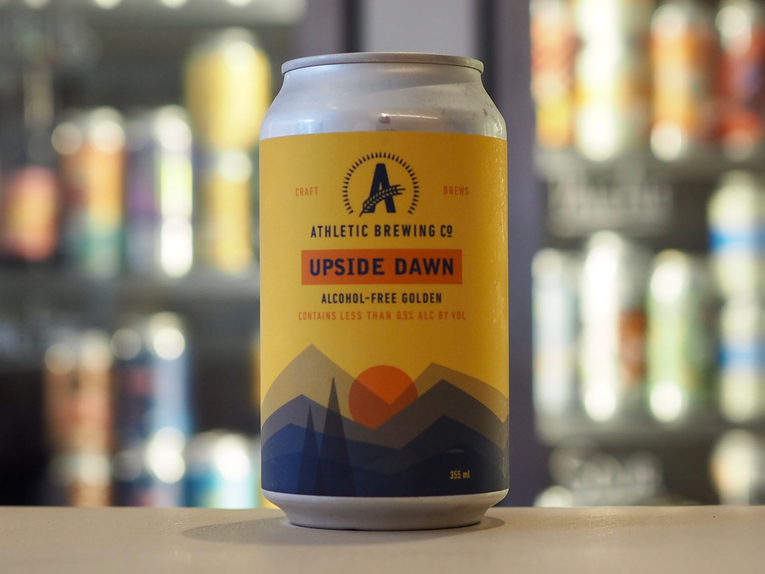 Athletic Brewing Upside Dawn Golden Ale