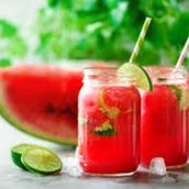 Refreshing Watermelon Mint Juice