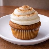 Cinnamon Cream Banana Cupcake
