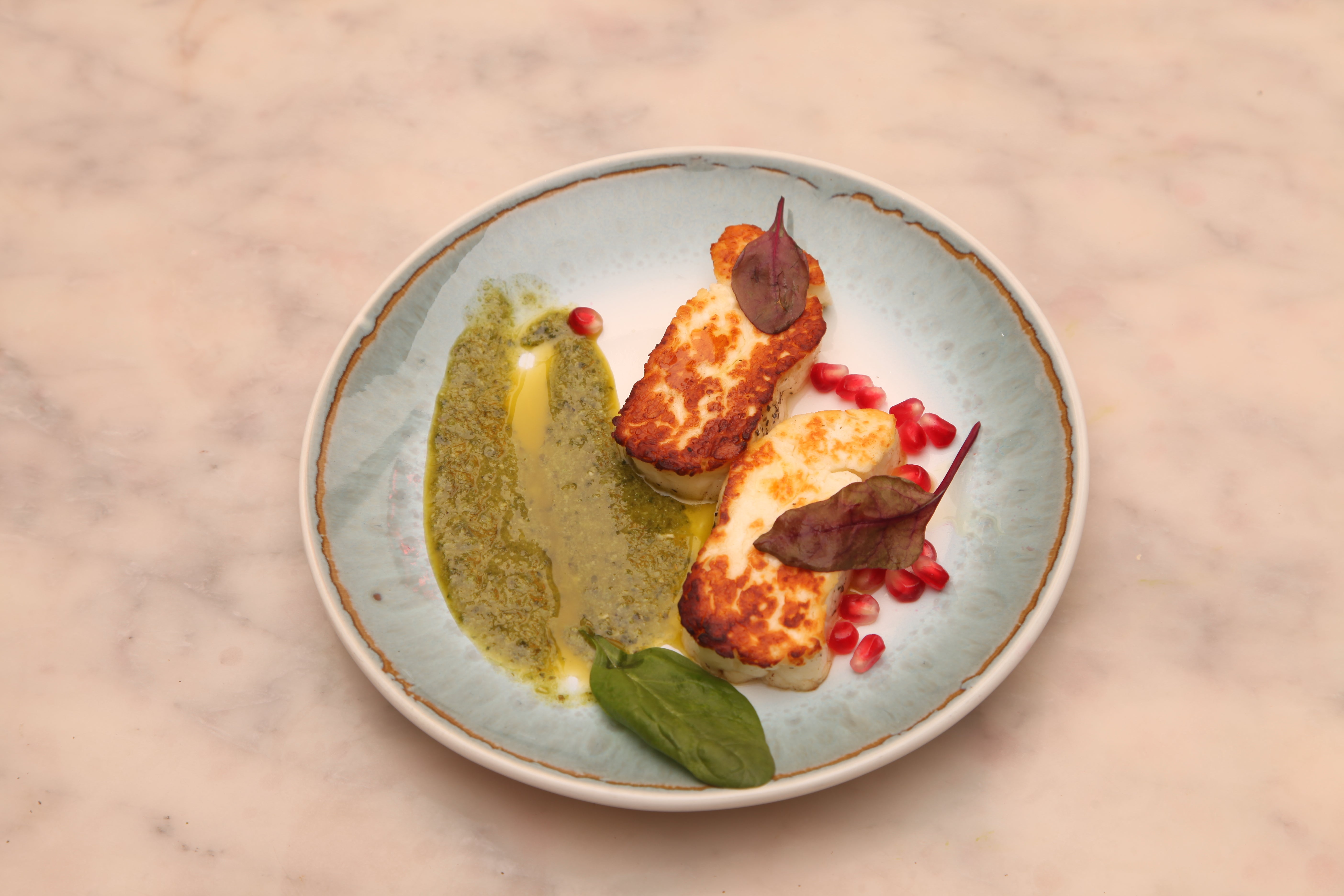 Pan Fried Halloumi