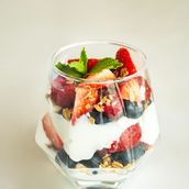 Berry Bliss Greek Yogurt Parfait