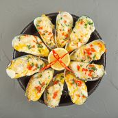 Mussels With Cheese