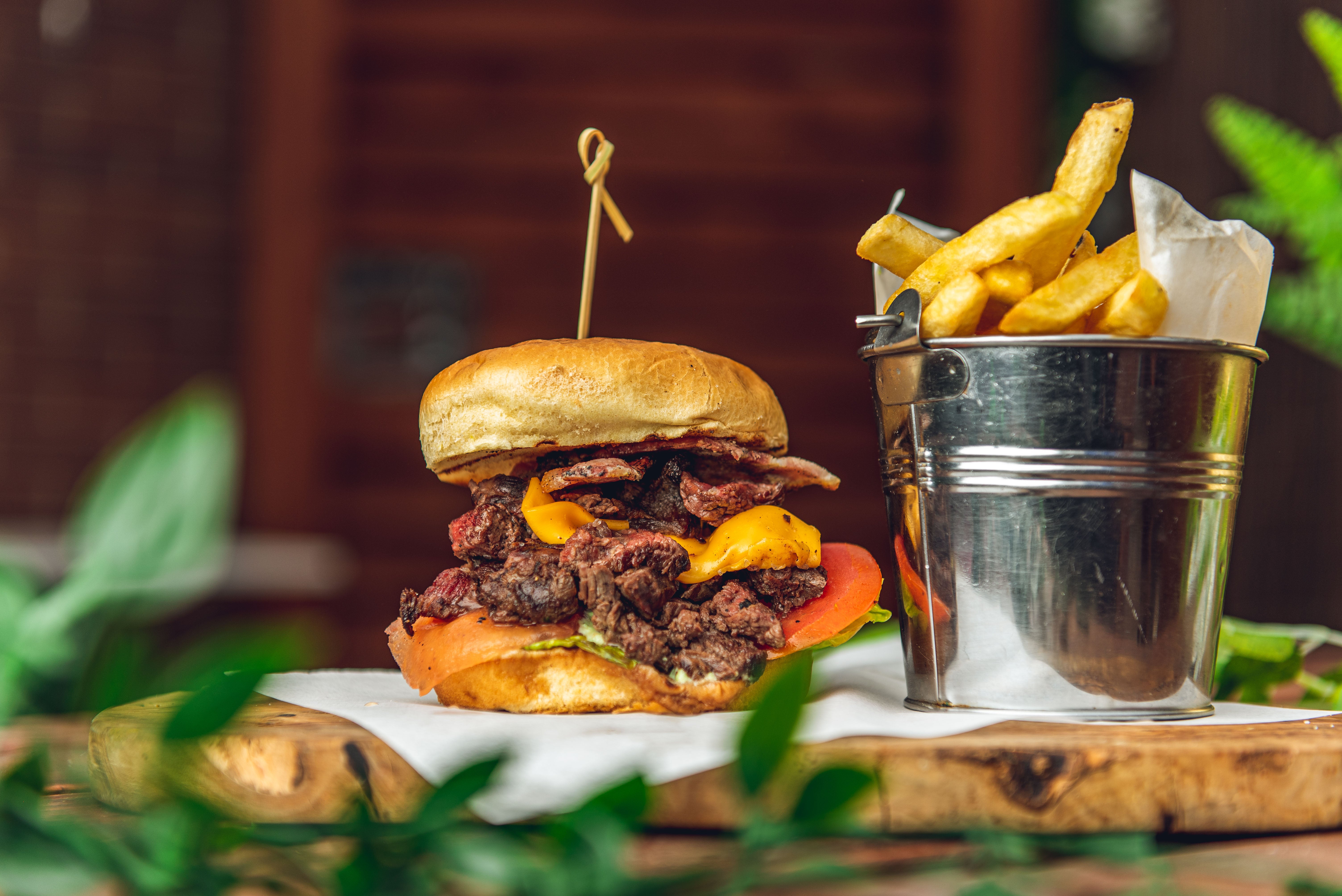 X-Picanha Burger + Fries