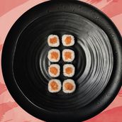Salmon Hosomaki Rolls