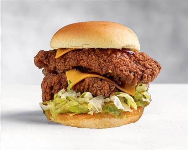 Build Your Crispy Fried Chicken Burger