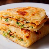 Chicken Cheese Paratha