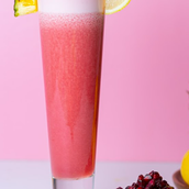 pomegranate- lemon - pineapple