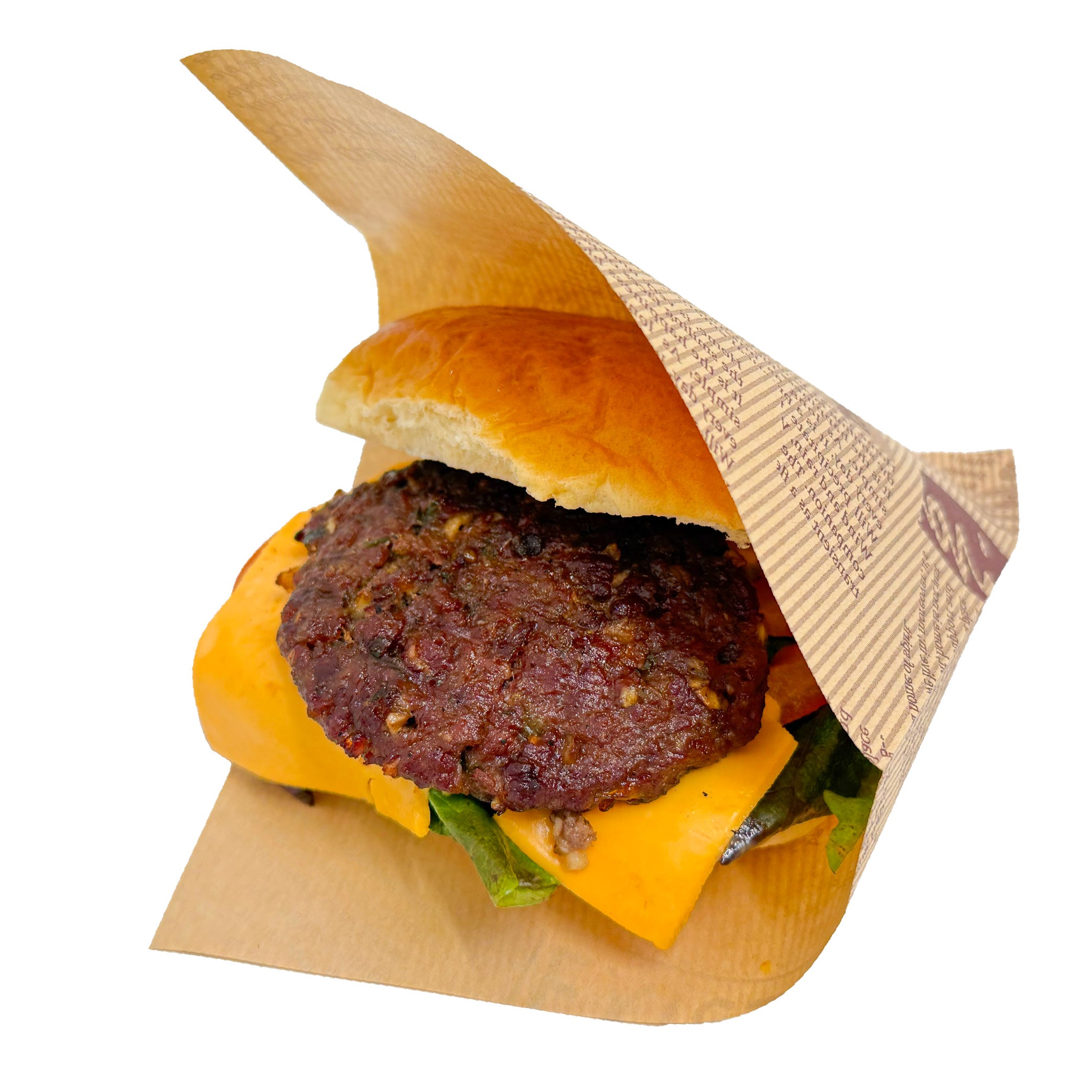 Korean Tteokgalbi Burger 떡갈비 버거