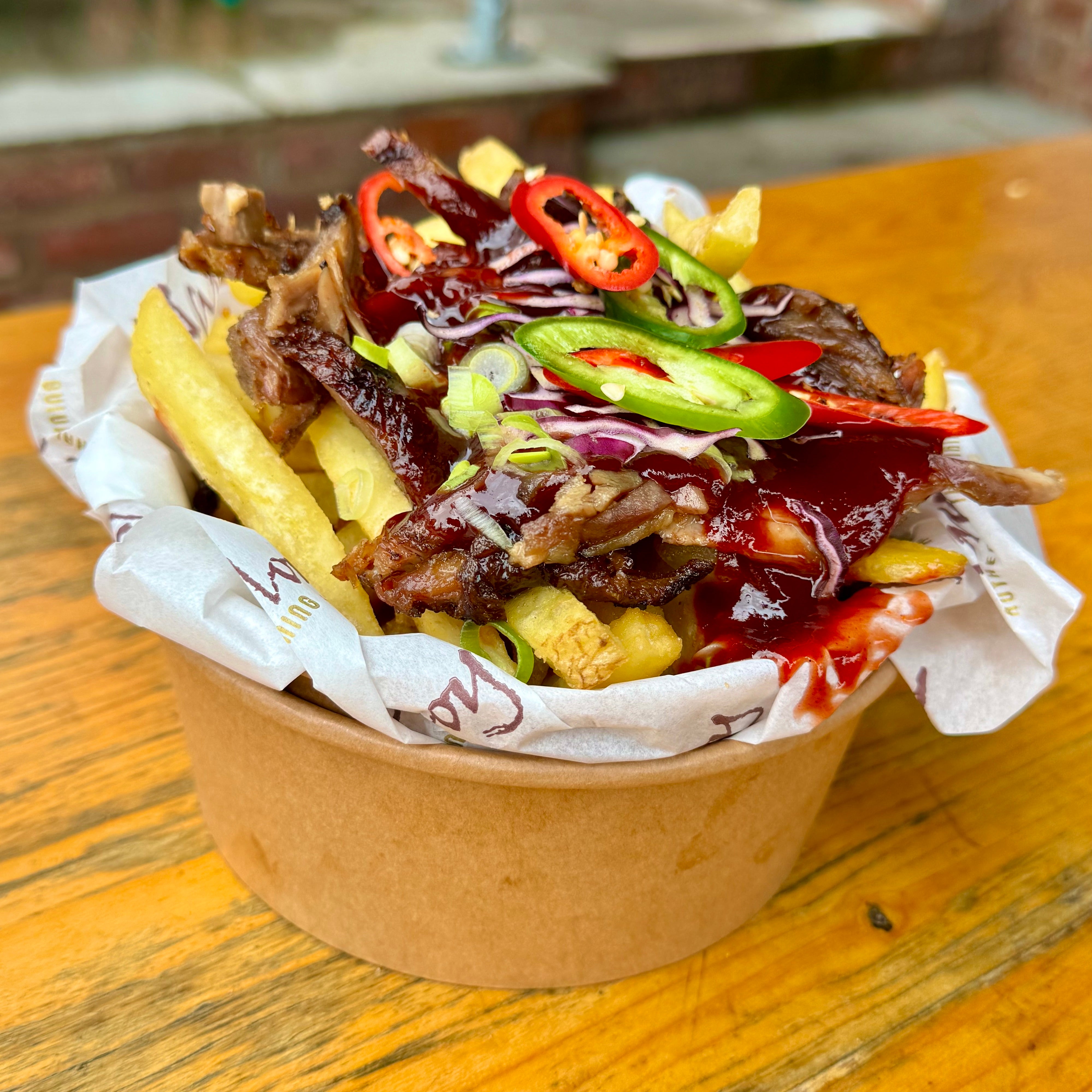 S16. Duck Loaded Fries