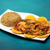 Grilled Mixed Seafood Meal