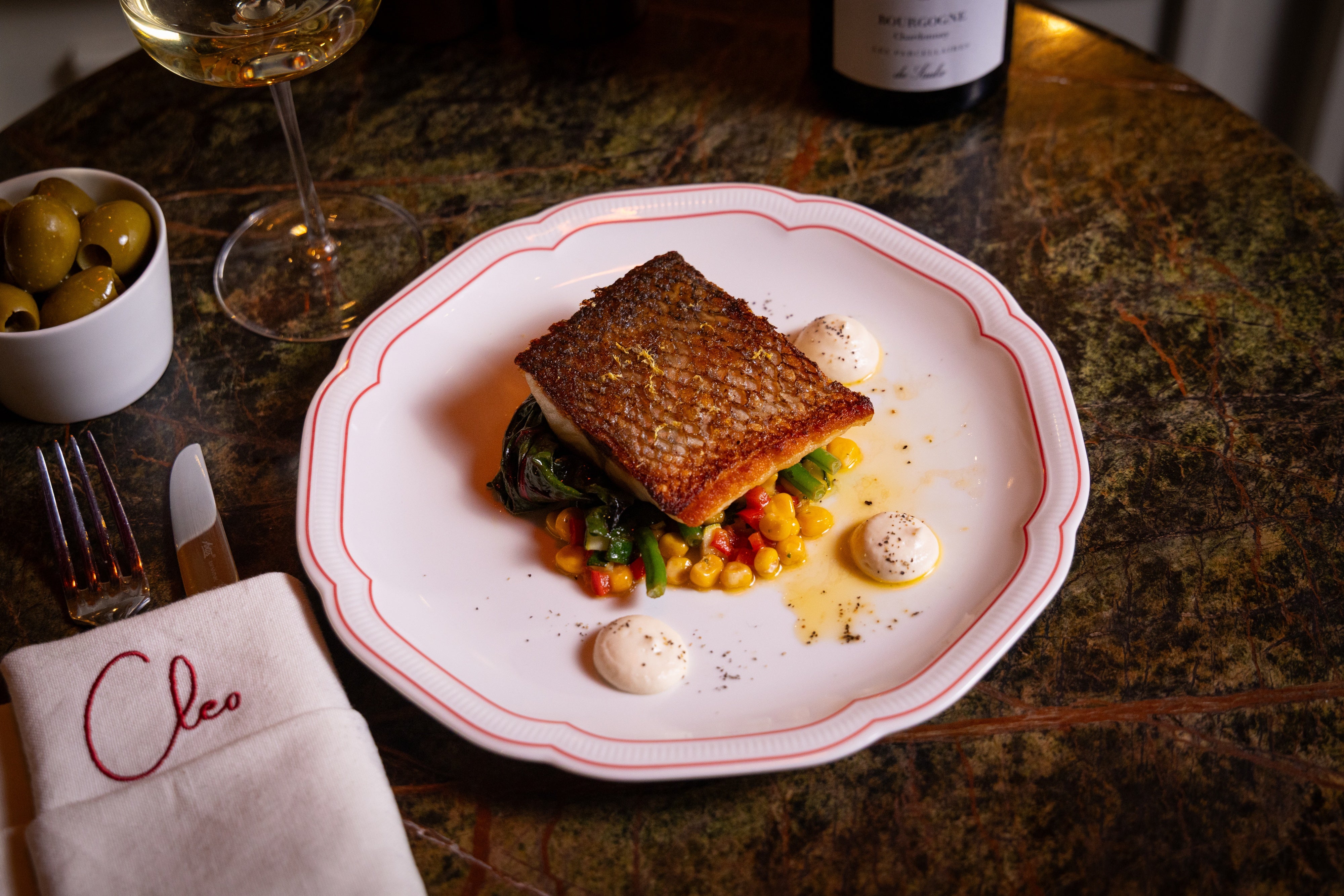 Grilled Seabass