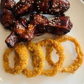Honey Glazed Chicken wings