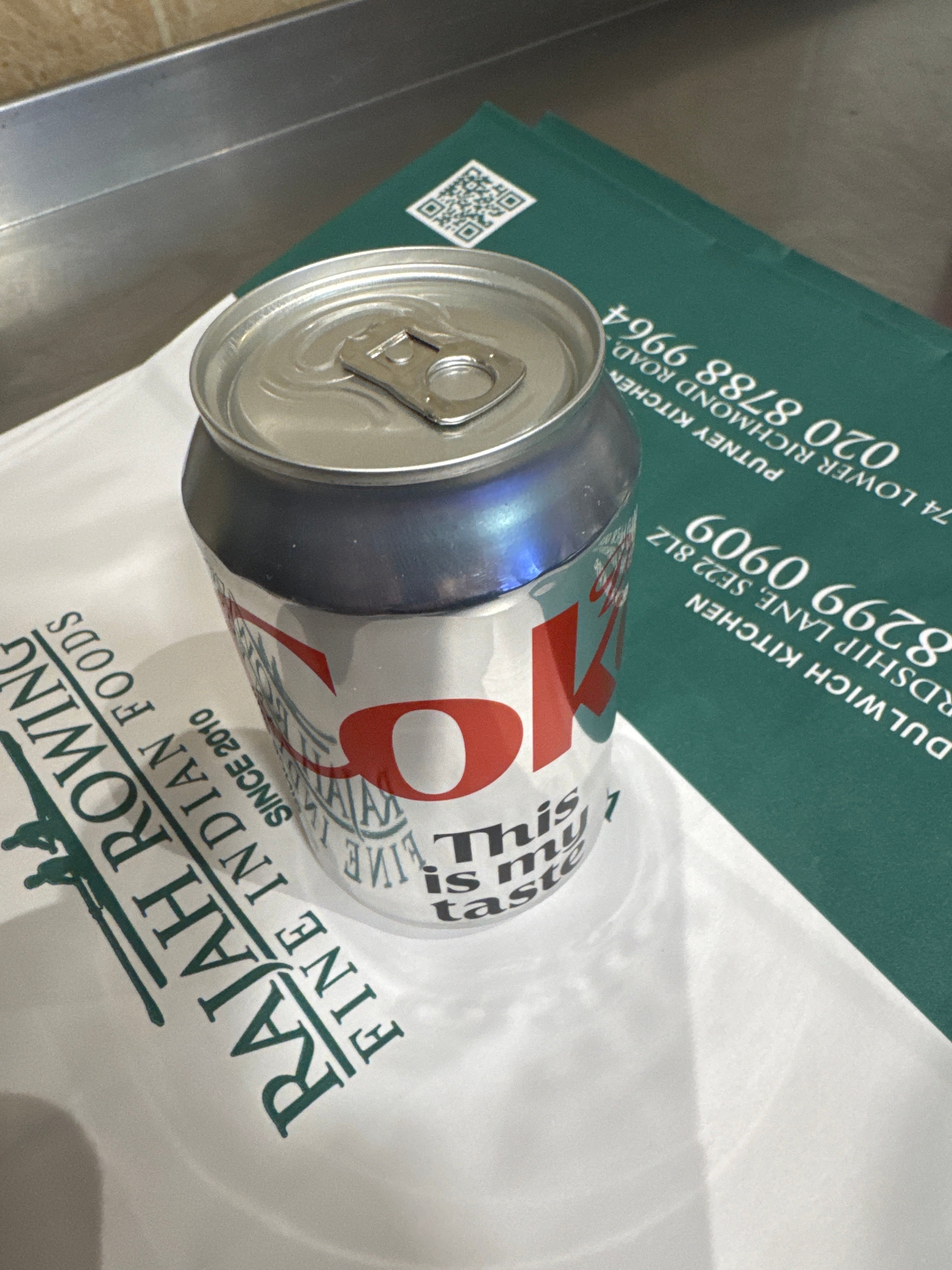 Diet can coke 330 ml