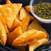 Cheddar And Zaatar Samosa