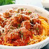 Gluten Free - Meatballs Pasta!