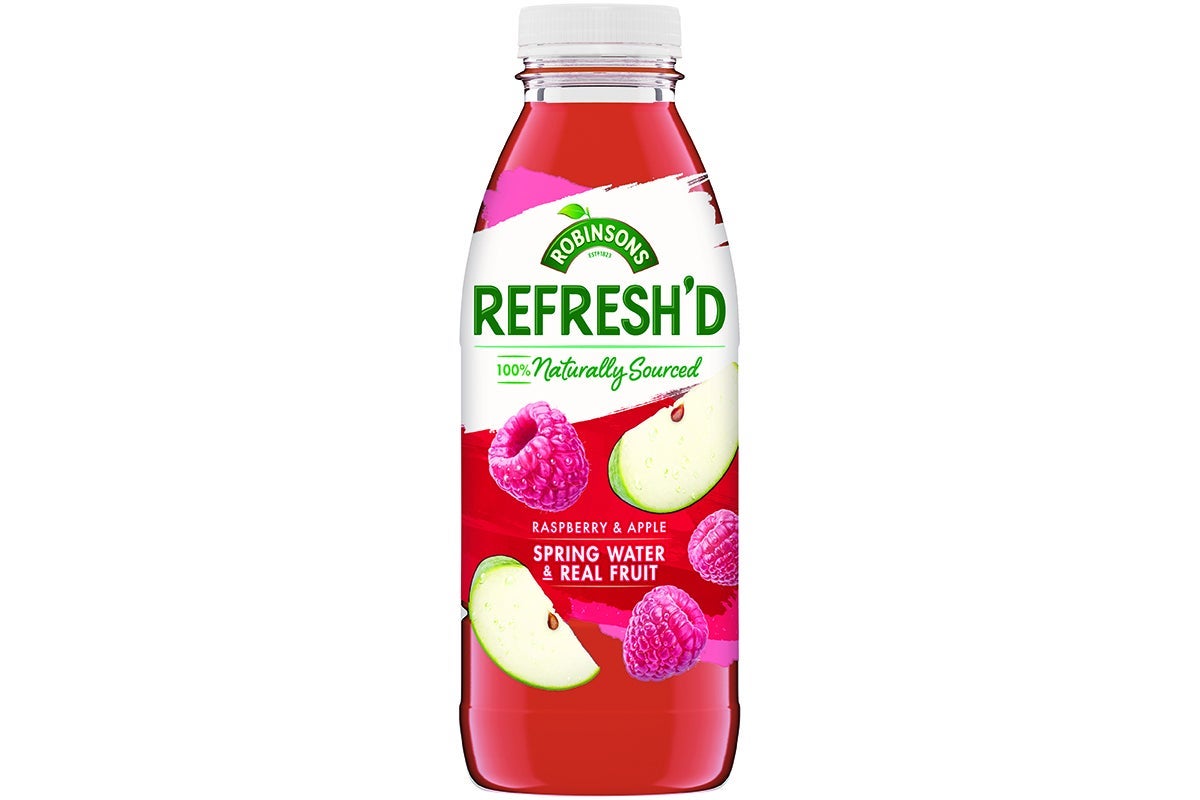 Robinsons Refresh'd Raspberry & Apple (500 ml)