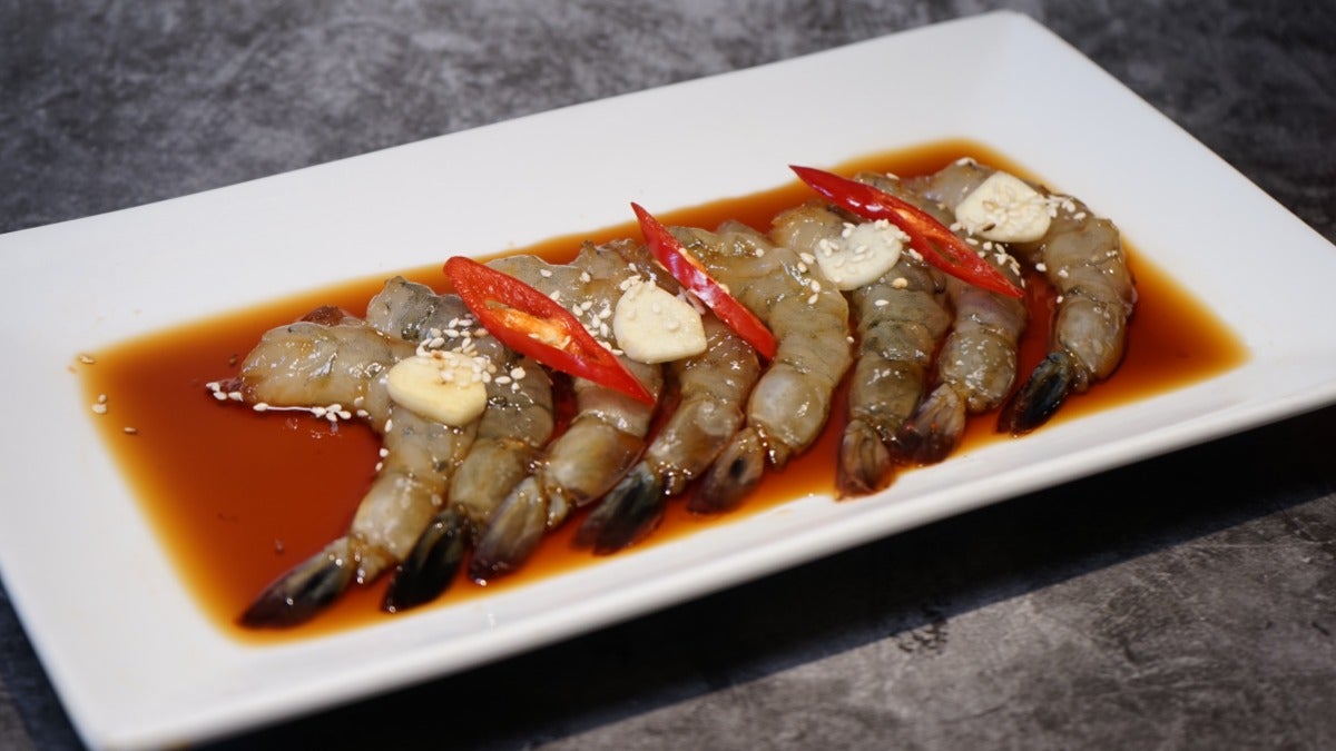 Prawn in Soy Sauce