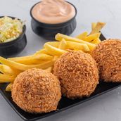 Chicken Bubbles With Finger Fries