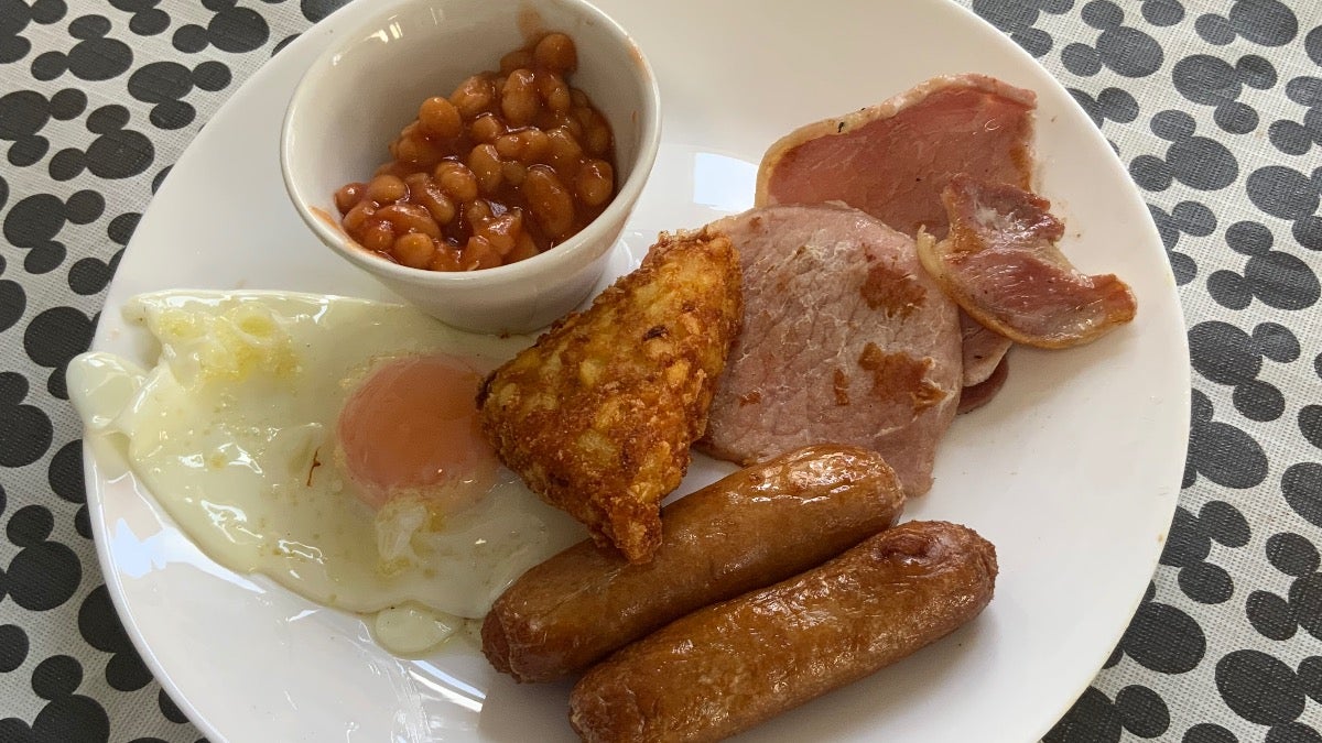 Small Breakfast in a Meal Tray Box