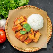 K22 Com Dau Phu Sot Fried Tofu In Tomatoe Paste