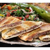 Meat Arayes with Cheese Meal