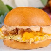 Caramelized Egg Slider