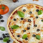 Mozzarella Pizza (V)