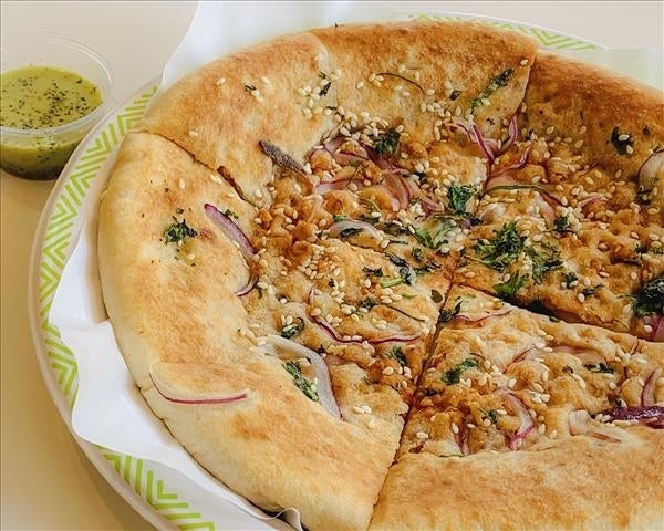 Chicken Dum Qeema Naan