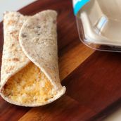 Keto Cheese Melt Wrap