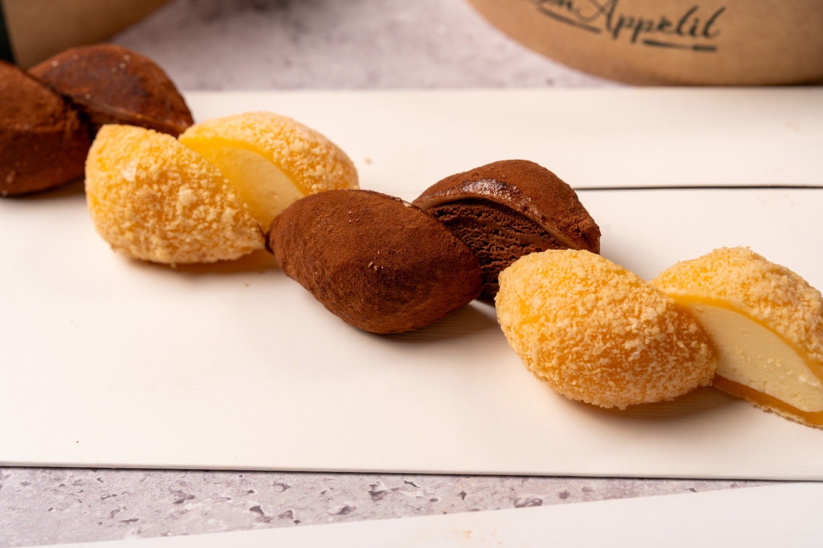 Mango Cheesecake Mochi