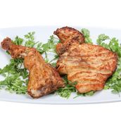Chicken Charcoal Half