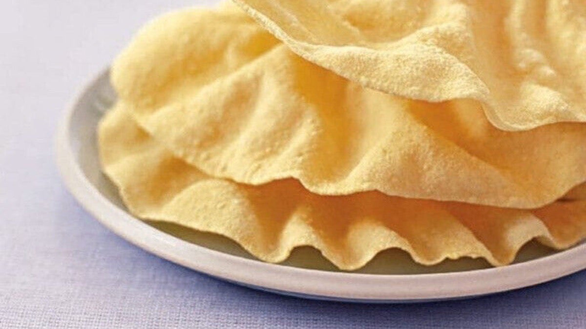 1 Plain Papadum