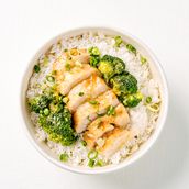 Honey Garlic Chicken Rice
