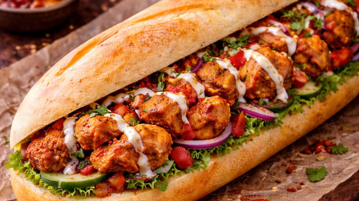 Spicy Chicken Baguette
