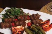 Grilled Veal Cube Platter