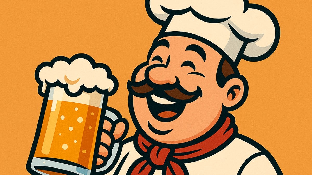 Pint for the chef