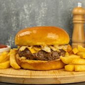 Mushroom Beef Burger