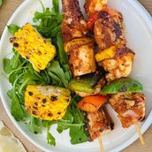 Shrimp And Octopus Skewer