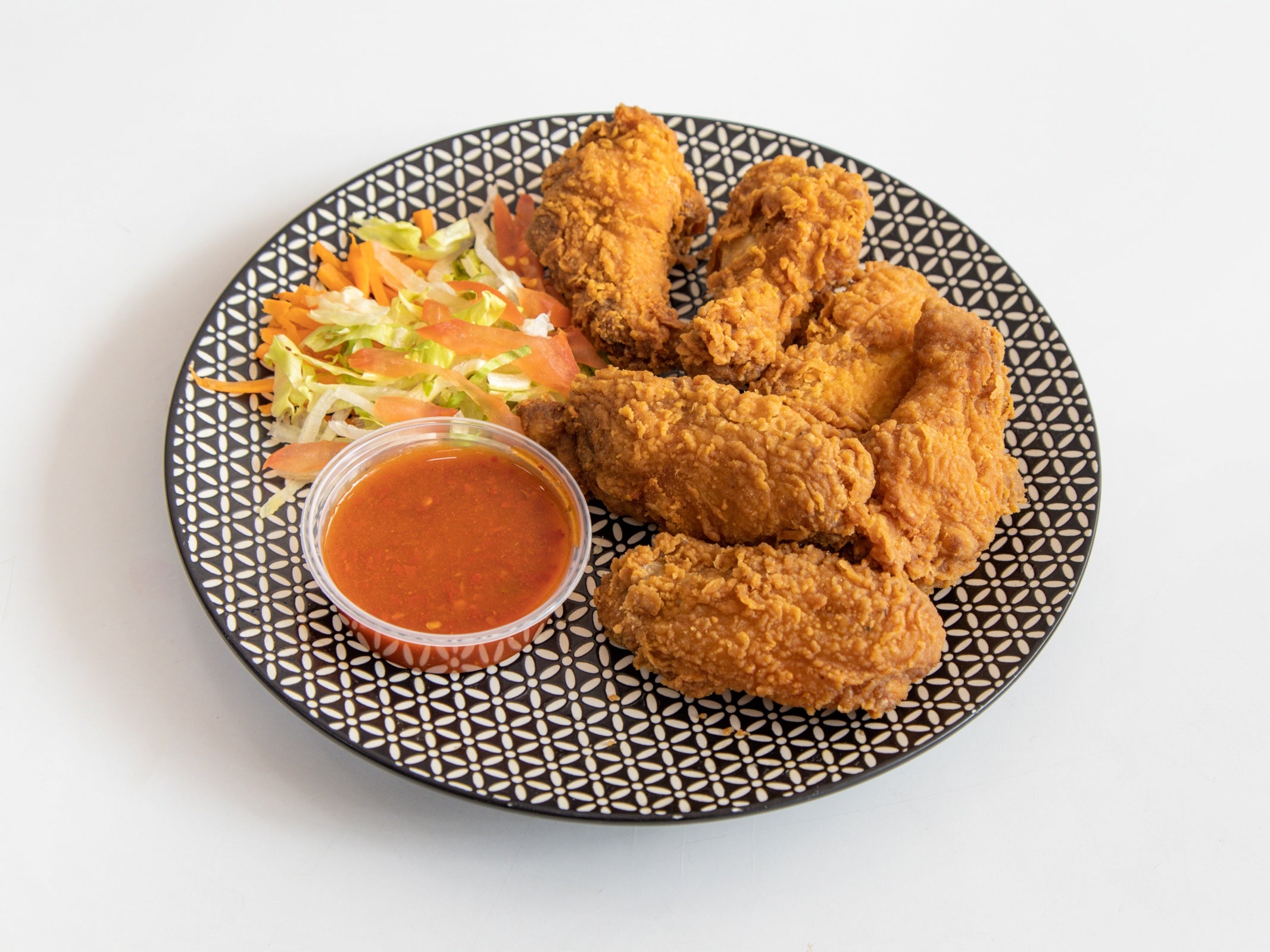 6 Chixter Hot Wings