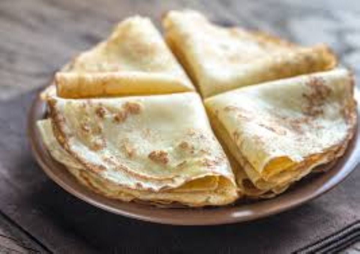 Somali Pancake with Honey or Chocolate Spread
