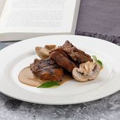 Healthy Mushroom Steak 