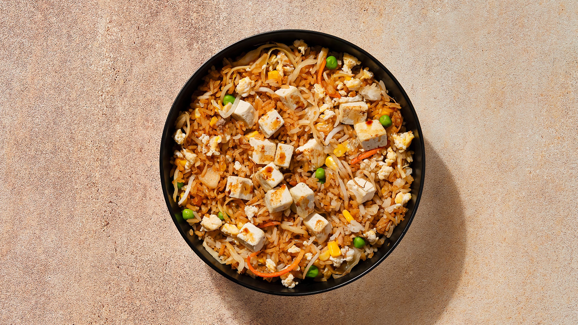 Tofu Egg fried rice