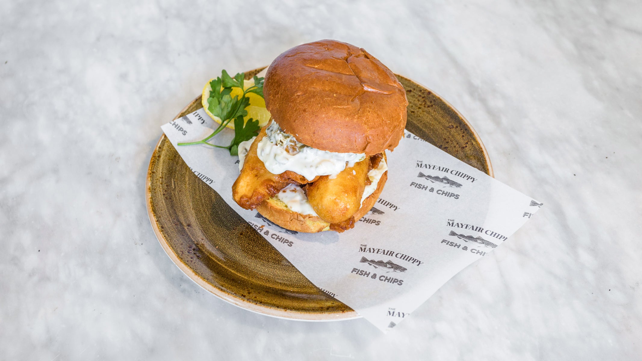 Fish Finger & Tartare Sauce