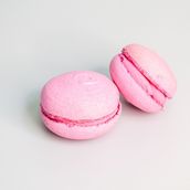 Organic Pink Macarons 